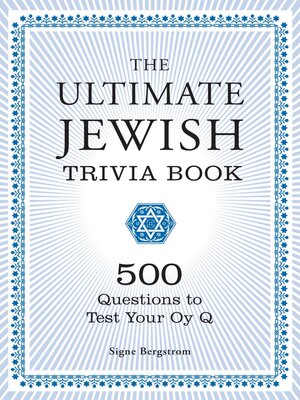 cover image of The Ultimate Jewish Trivia Book